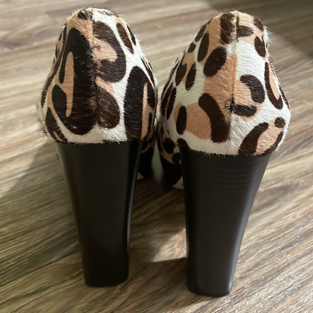 Leopard Print Heels - image 2